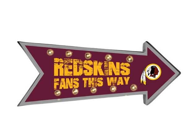 thumbnail image 2 of Washington Redskins Single Light Switch Wall Plate - NFL Team Decor - Brown 2 of 3